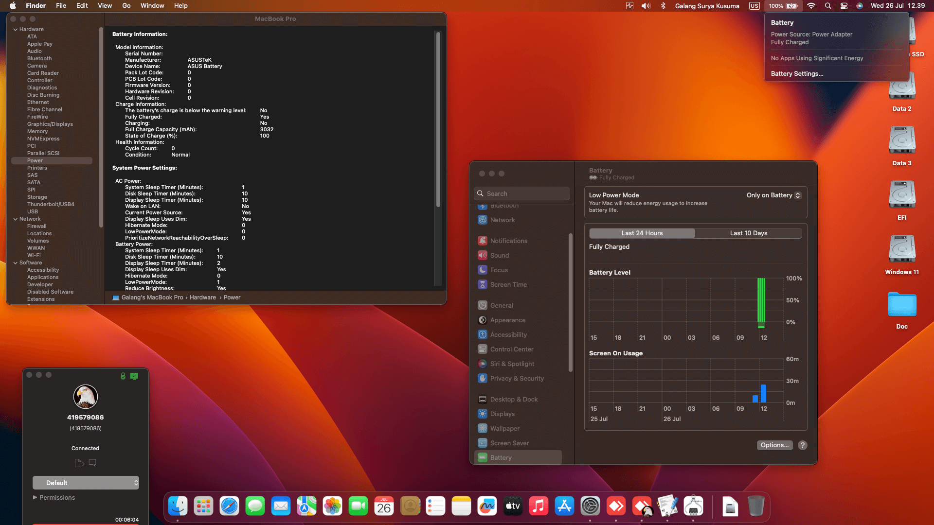 Asus ROG Strix III G531GD I505G3T 2nd [CoffeeLake   Intel UHD 630 + I2C]   OpenCore 1